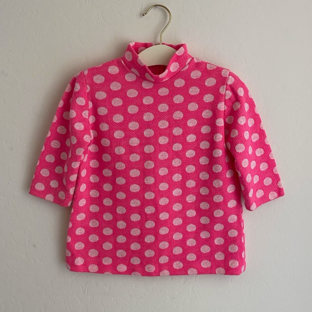 Stunning Vintage Polka Dot Top